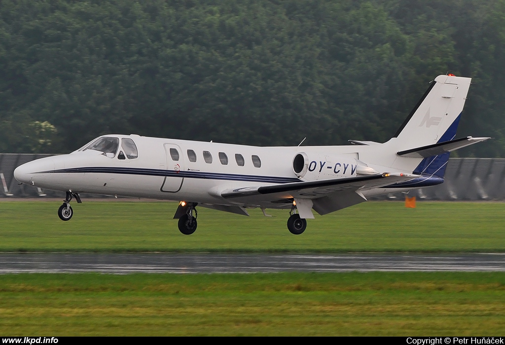 North Flying A/S – Cessna C550 Citation II OY-CYV