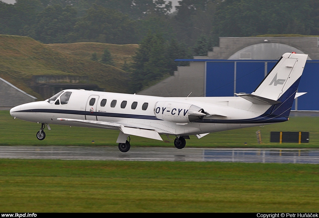 North Flying A/S – Cessna C550 Citation II OY-CYV