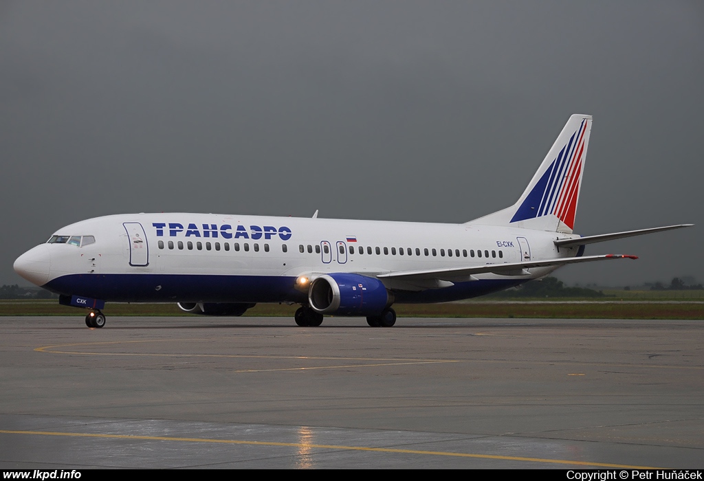 Transaero Airlines – Boeing B737-4S3 EI-CXK