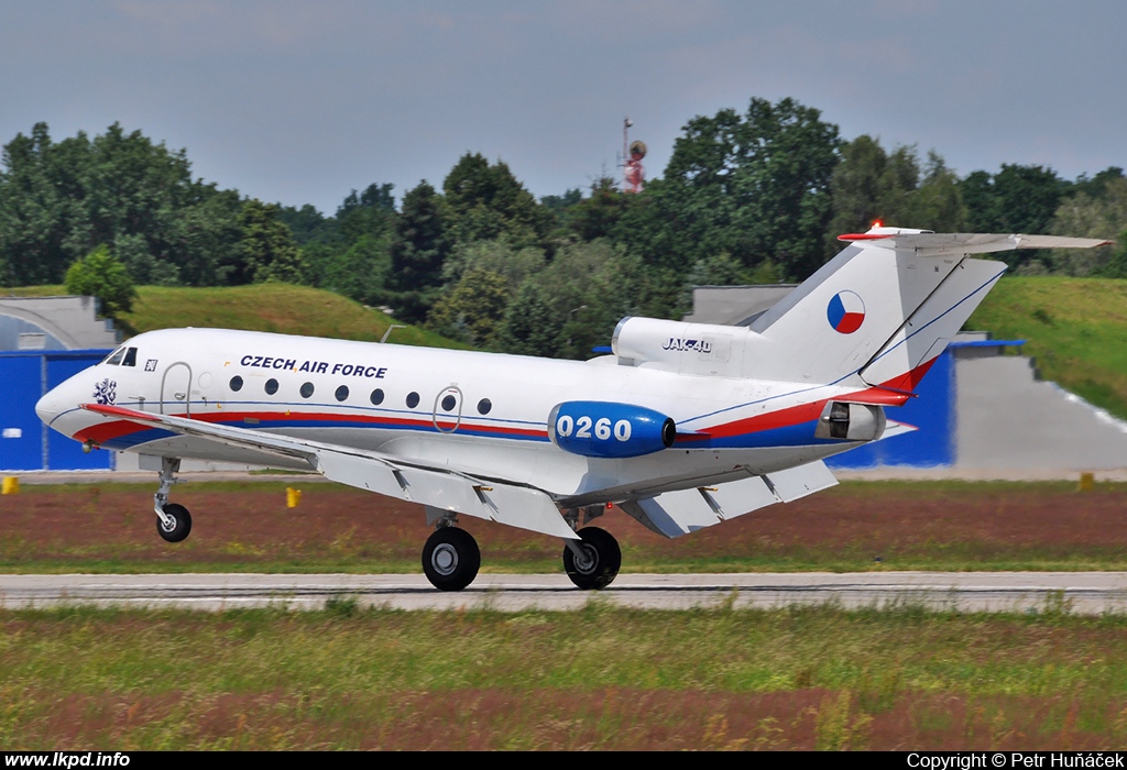 Czech Air Force – Yakovlev YAK-40 0260