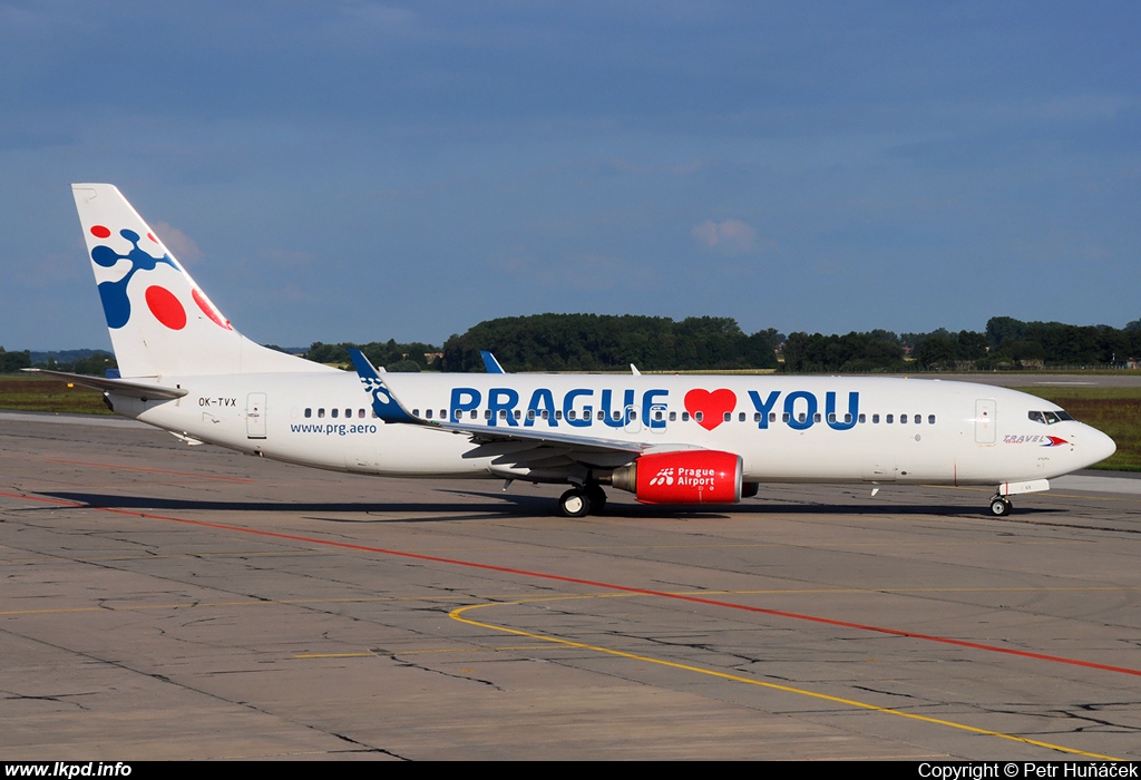 Travel Service – Boeing B737-8Z9 OK-TVX