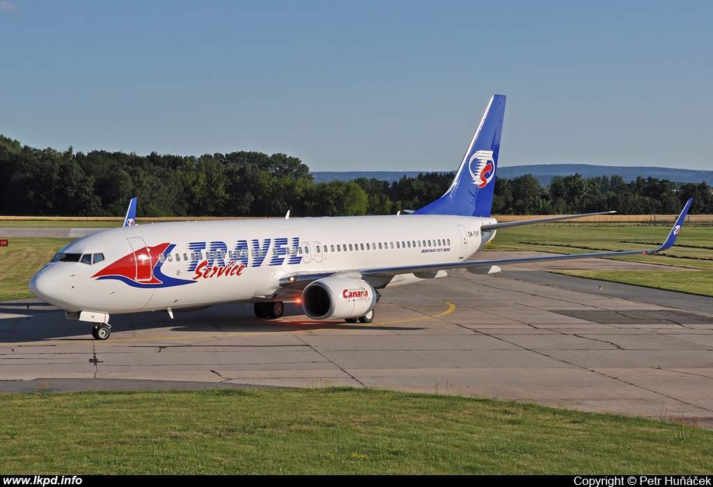 Travel Service – Boeing B737-8FH OK-TVF