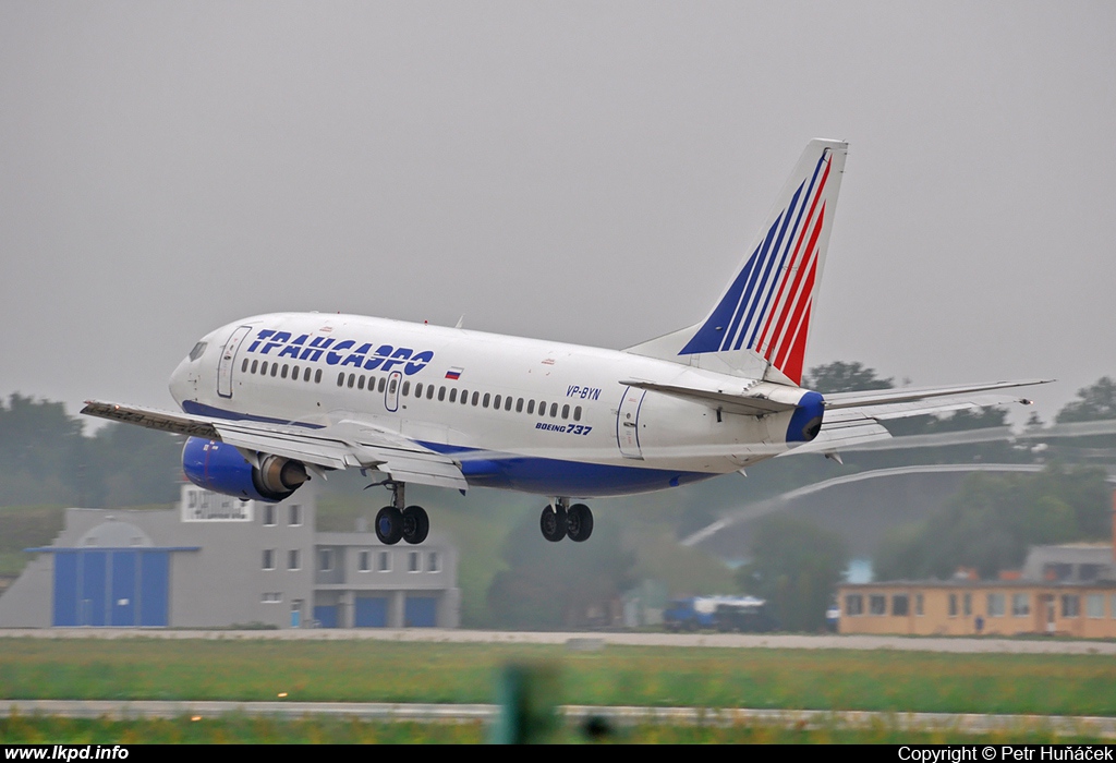 Transaero Airlines – Boeing B737-524 VP-BYN