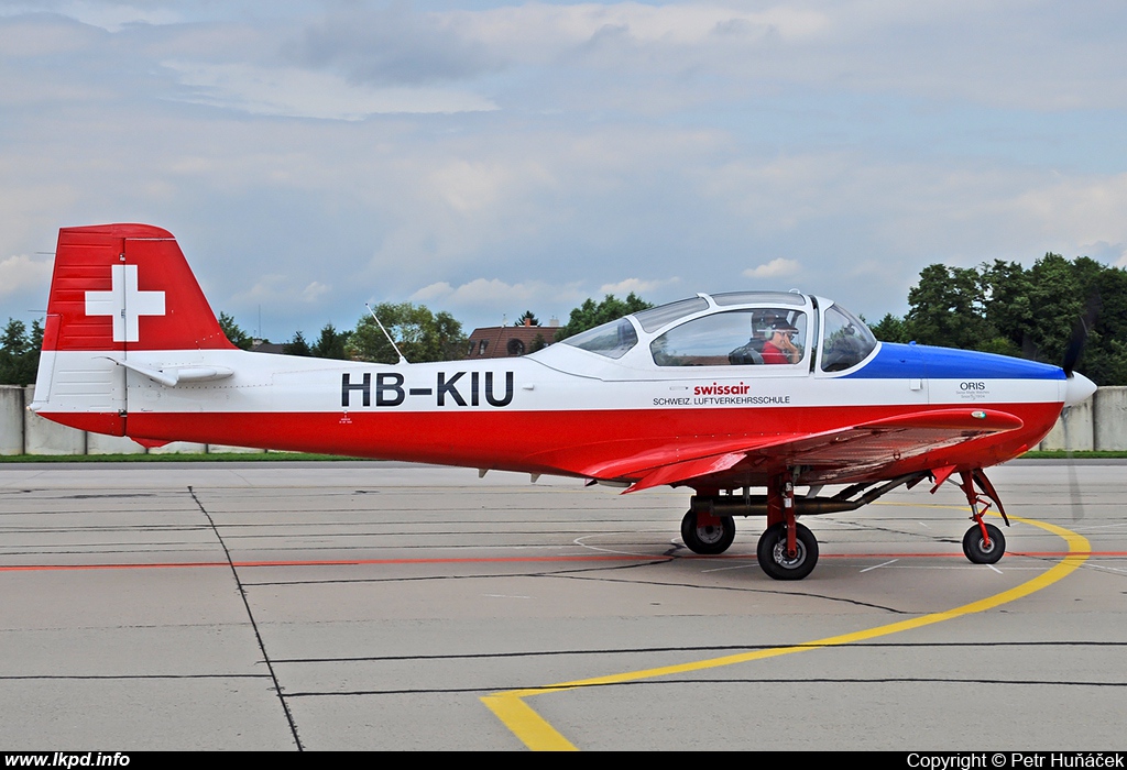 Swissair - Schweizerische Luftverkehrsschule – Focke-Wulf FWP-149D HB-KIU