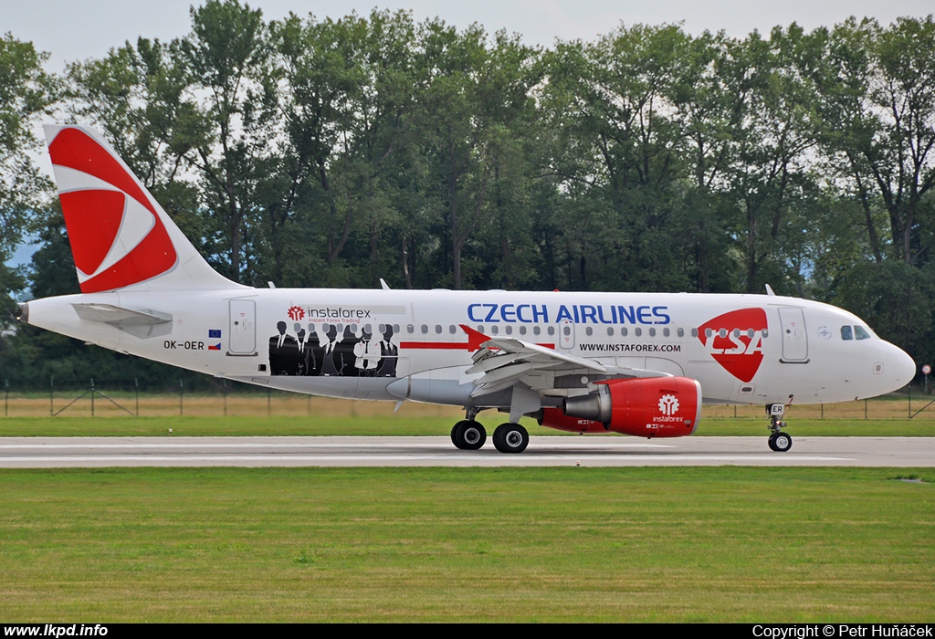 SA Czech Airlines – Airbus A319-112 OK-OER