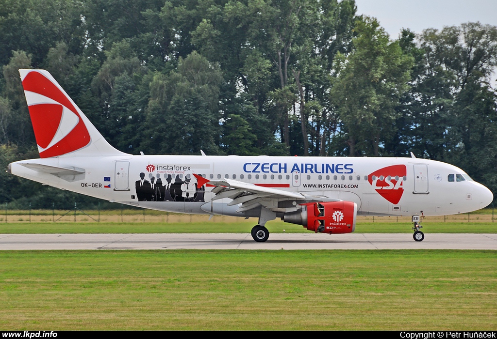 SA Czech Airlines – Airbus A319-112 OK-OER