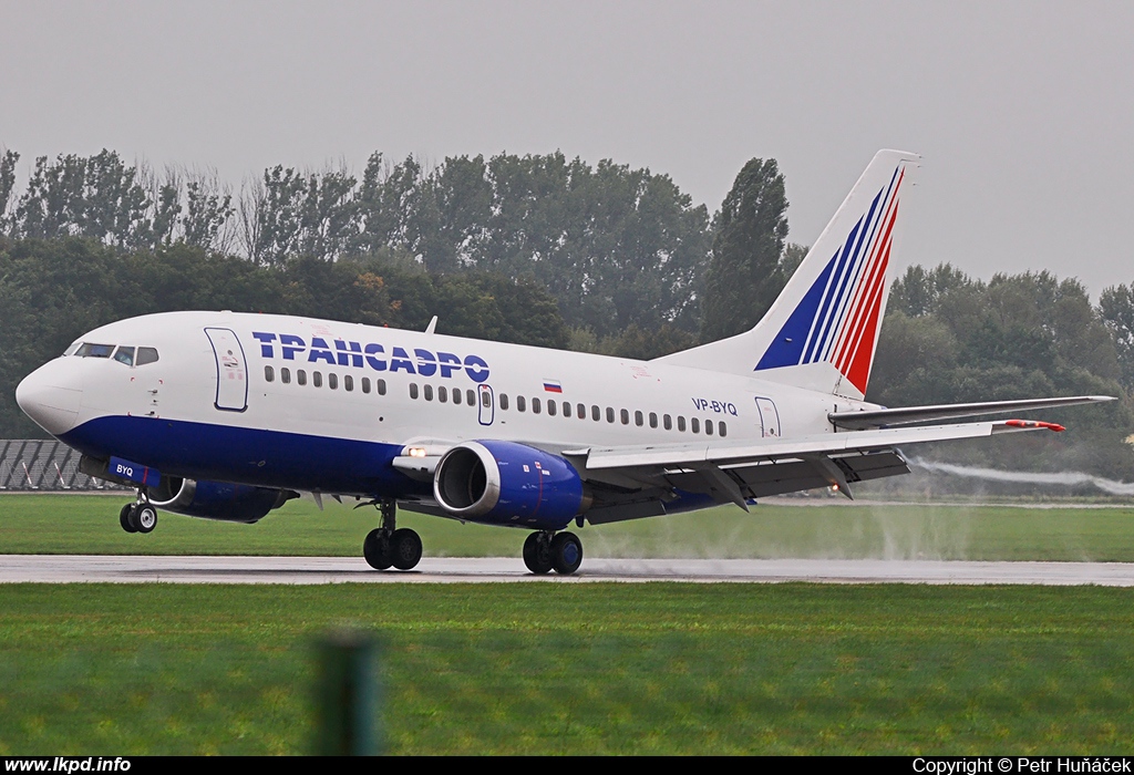 Transaero Airlines – Boeing B737-524 VP-BYQ