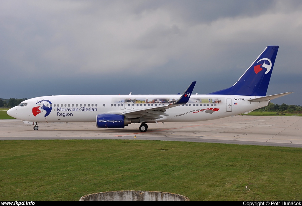 Travel Service – Boeing B737-8FN OK-TVL