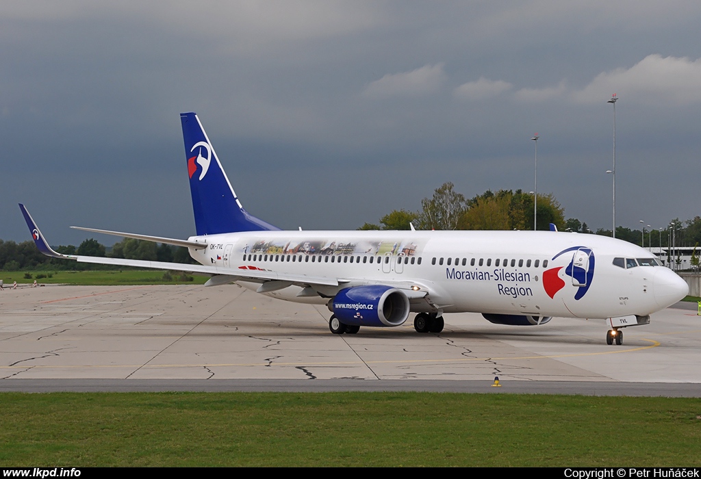 Travel Service – Boeing B737-8FN OK-TVL