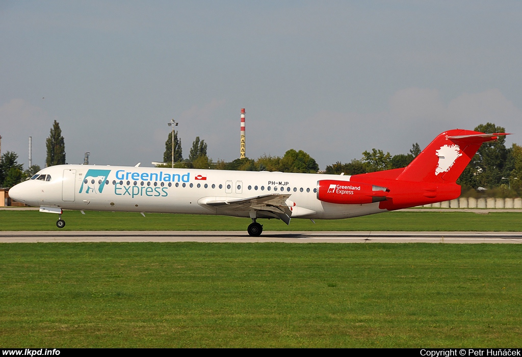 Greenlad Express – Fokker 100 PH-MJP