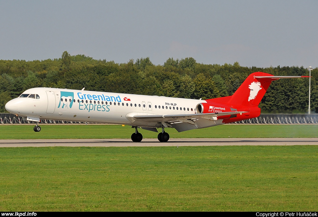 Greenlad Express – Fokker 100 PH-MJP