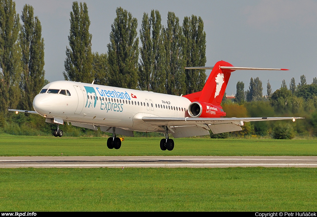 Greenlad Express – Fokker 100 PH-MJP