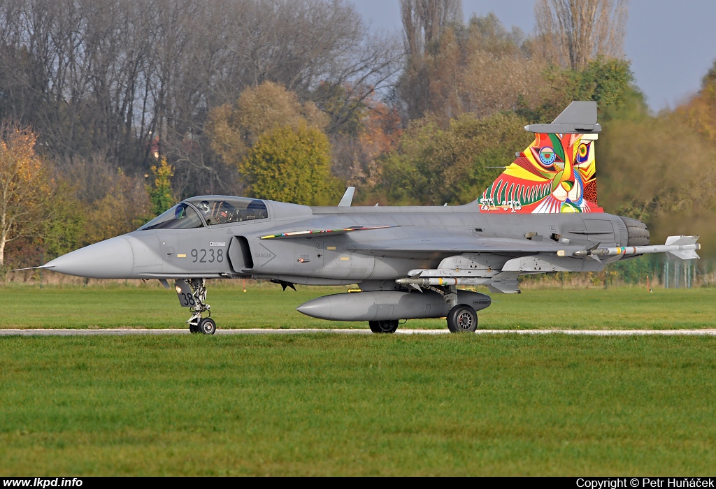 Czech Air Force – Saab JAS-39C Gripen 9238