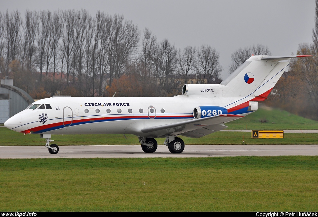 Czech Air Force – Yakovlev YAK-40 0260