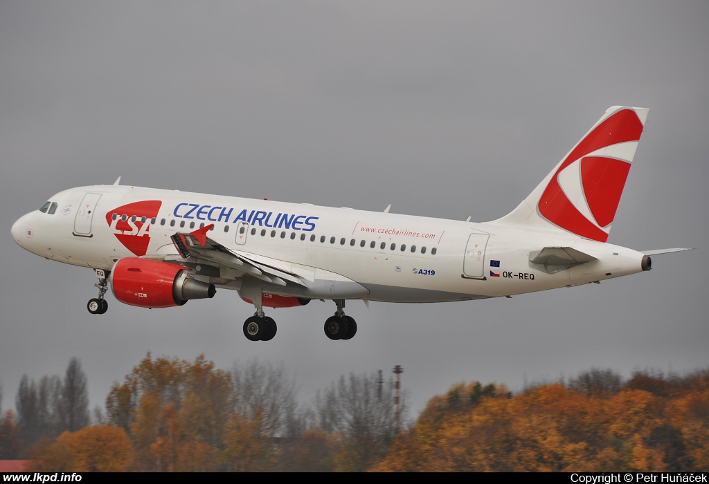 SA Czech Airlines – Airbus A319-112 OK-REQ