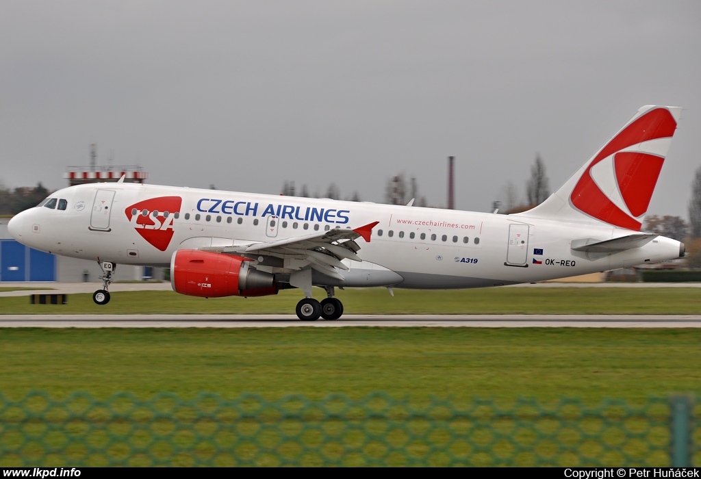 SA Czech Airlines – Airbus A319-112 OK-REQ