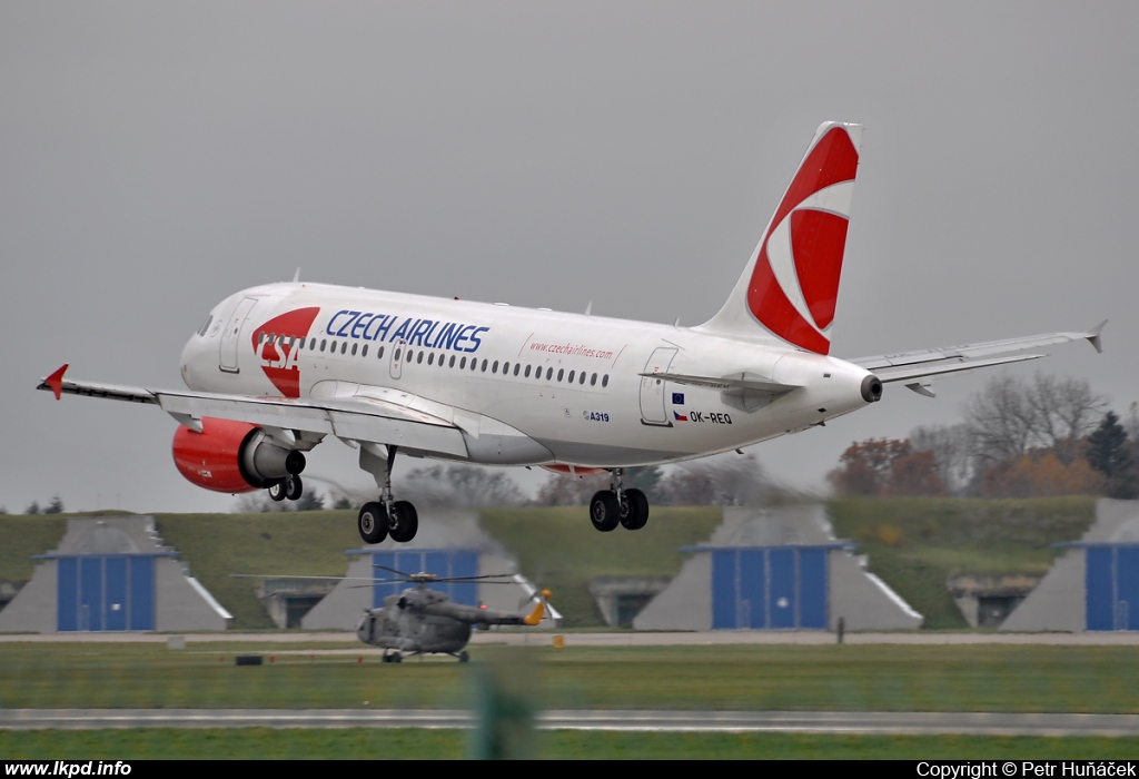 SA Czech Airlines – Airbus A319-112 OK-REQ