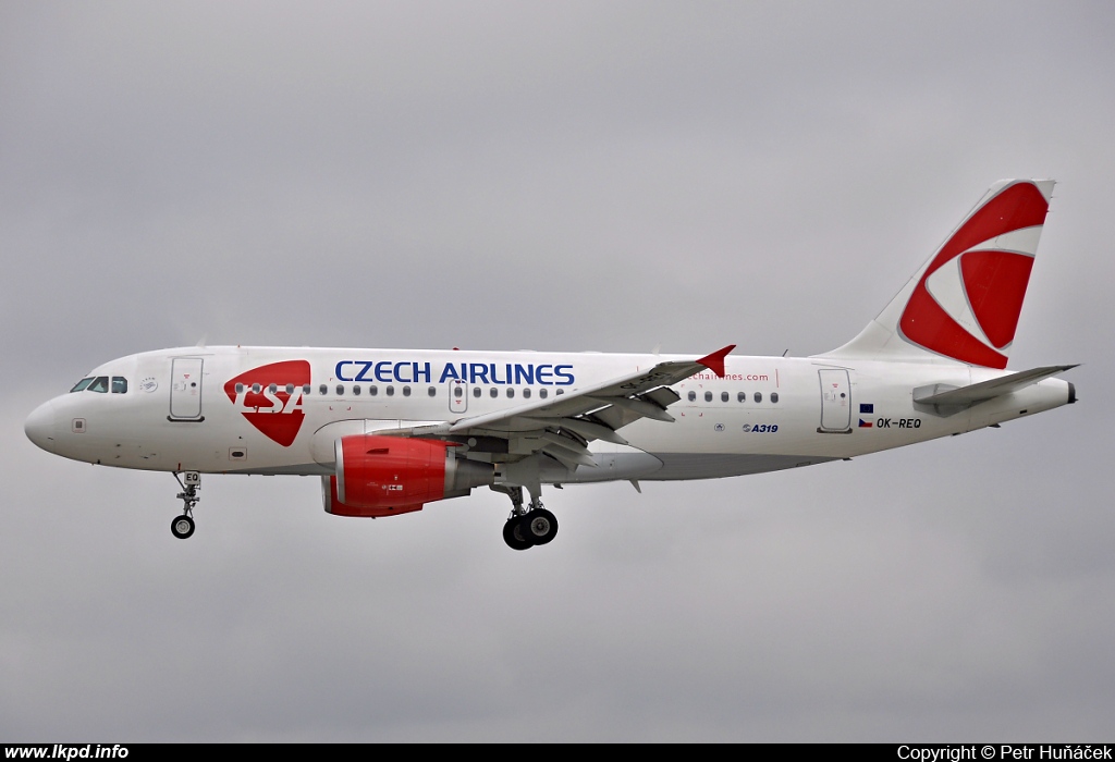 SA Czech Airlines – Airbus A319-112 OK-REQ