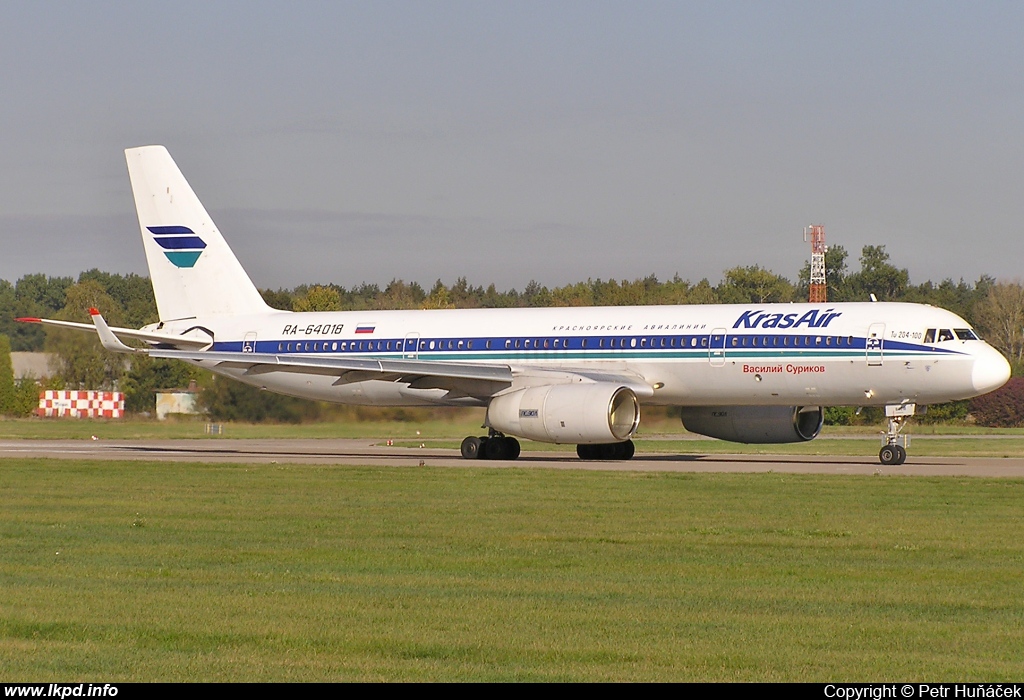 Kras Air – Tupolev TU-204-100 RA-64018