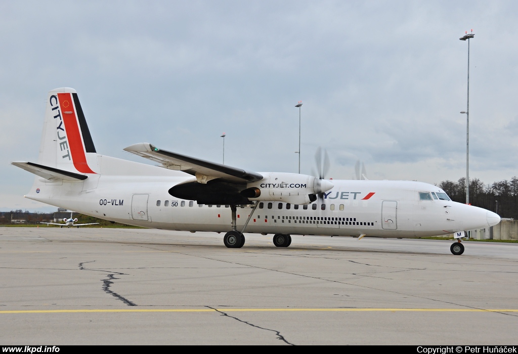 CityJet – Fokker 50 OO-VLM