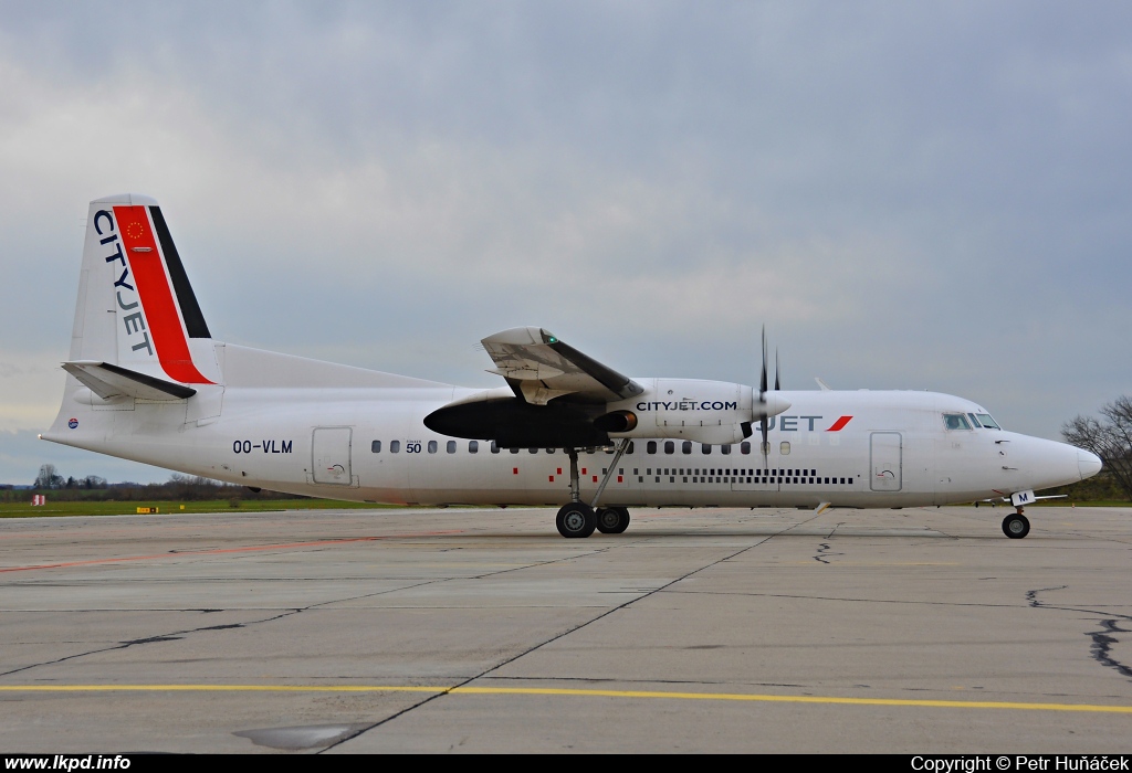 CityJet – Fokker 50 OO-VLM