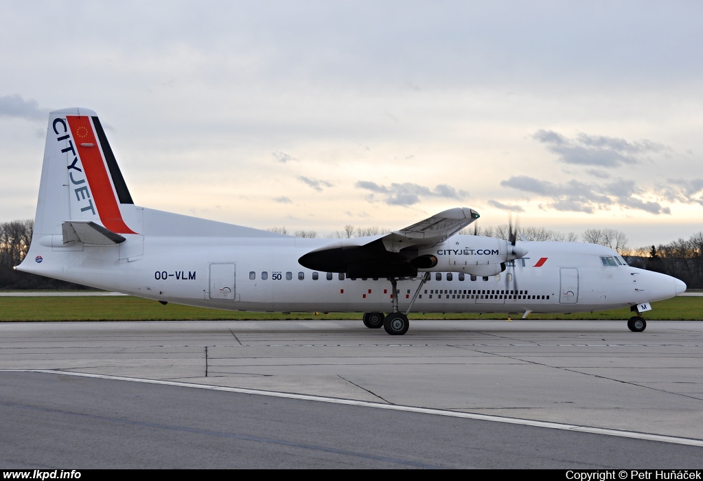 CityJet – Fokker 50 OO-VLM