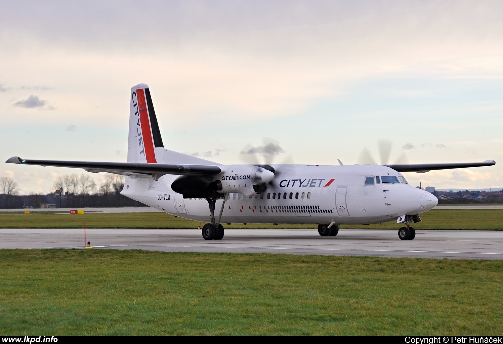 CityJet – Fokker 50 OO-VLM