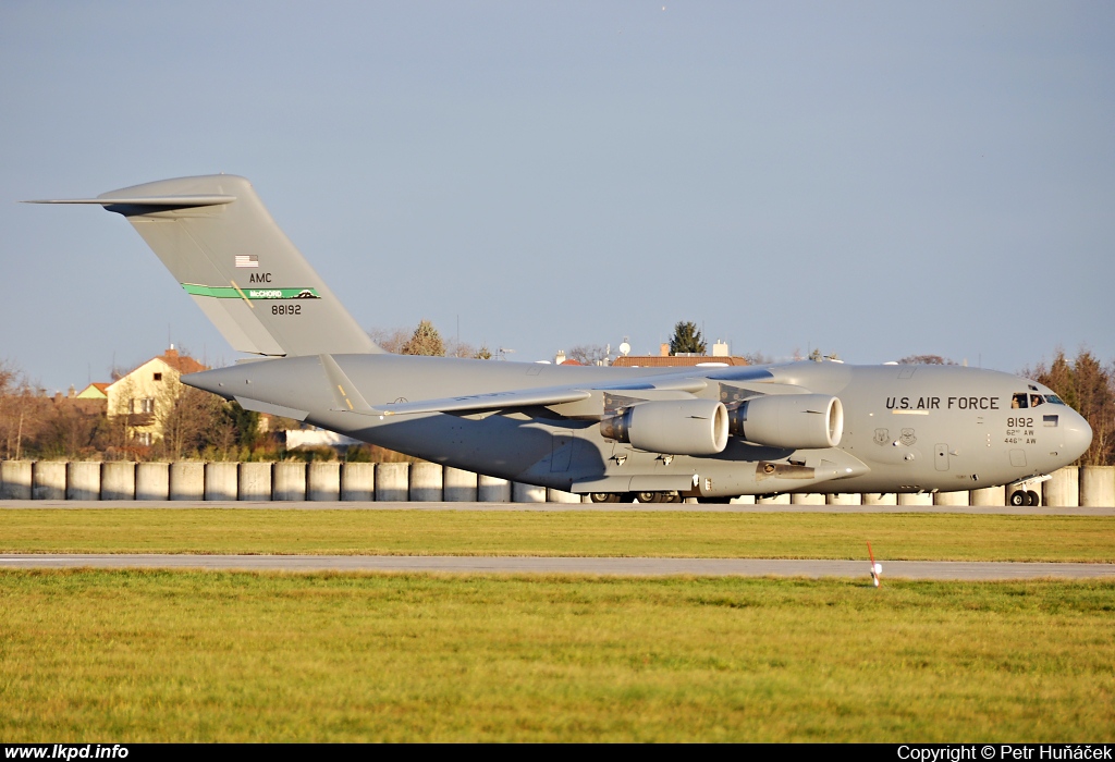 USAF – McDonnell Douglas C-17A Globemaster 08-8192