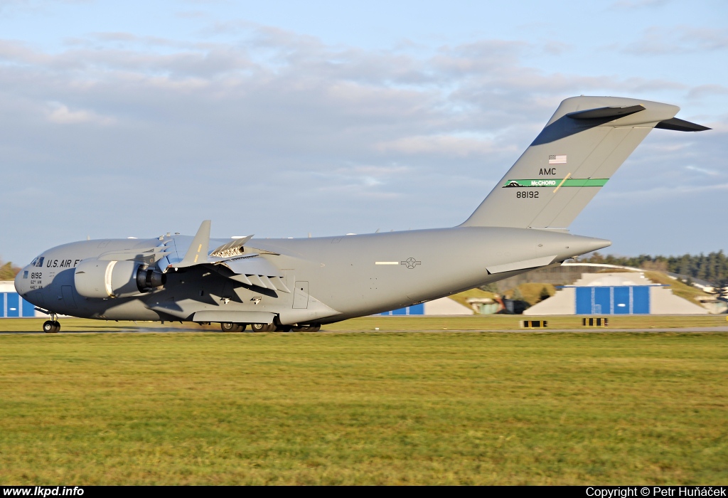 USAF – McDonnell Douglas C-17A Globemaster 08-8192