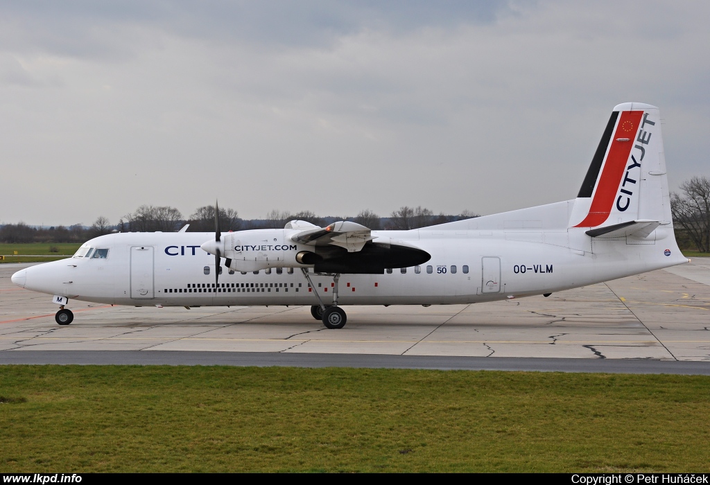 CityJet – Fokker 50 OO-VLM