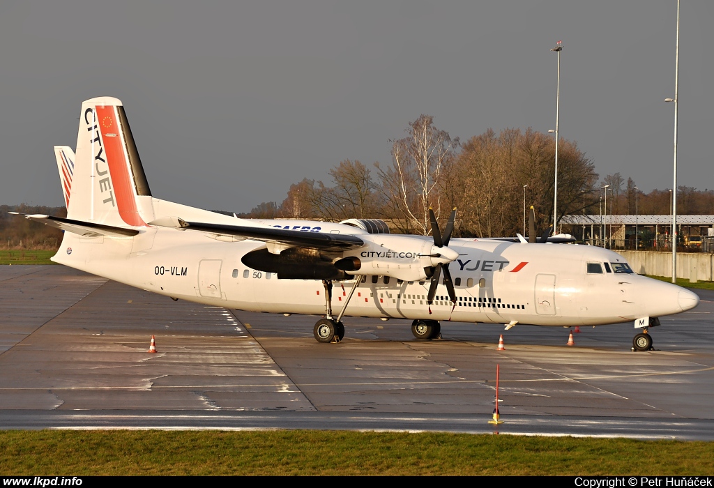 CityJet – Fokker 50 OO-VLM