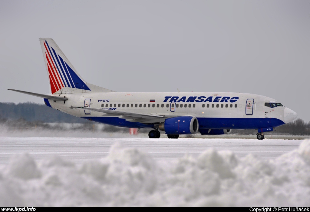 Transaero Airlines – Boeing B737-524 VP-BYO