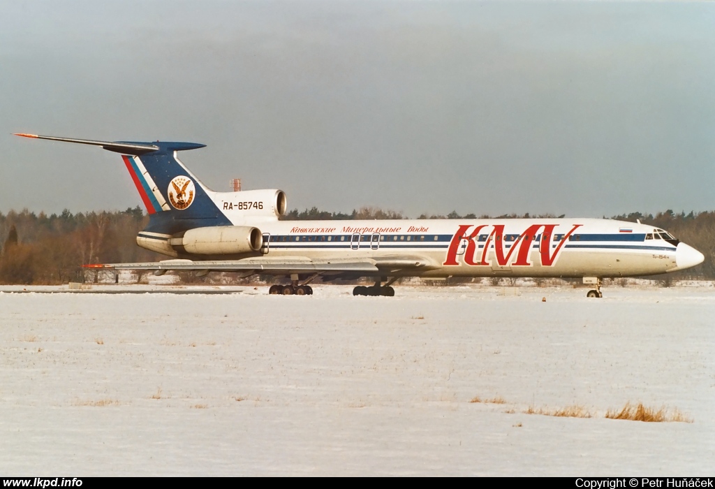 KMV Avia – Tupolev TU-154M RA-85746