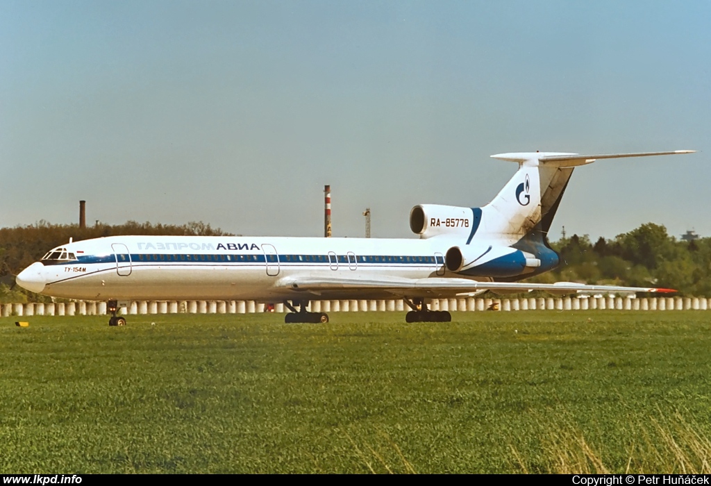 Gazpromavia – Tupolev TU-154M RA-85778