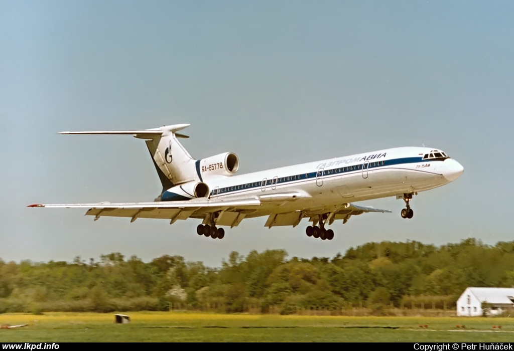 Gazpromavia – Tupolev TU-154M RA-85778