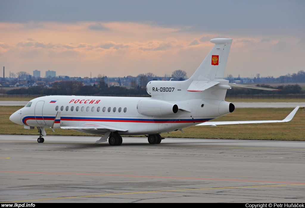 Rossia – Dassault Aviation Falcon 7X RA-09007