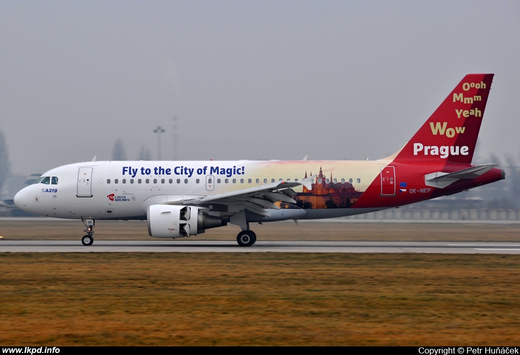 SA Czech Airlines – Airbus A319-112 OK-NEP