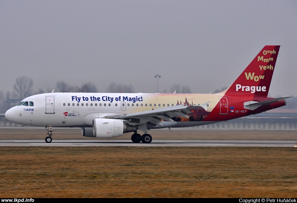 SA Czech Airlines – Airbus A319-112 OK-NEP