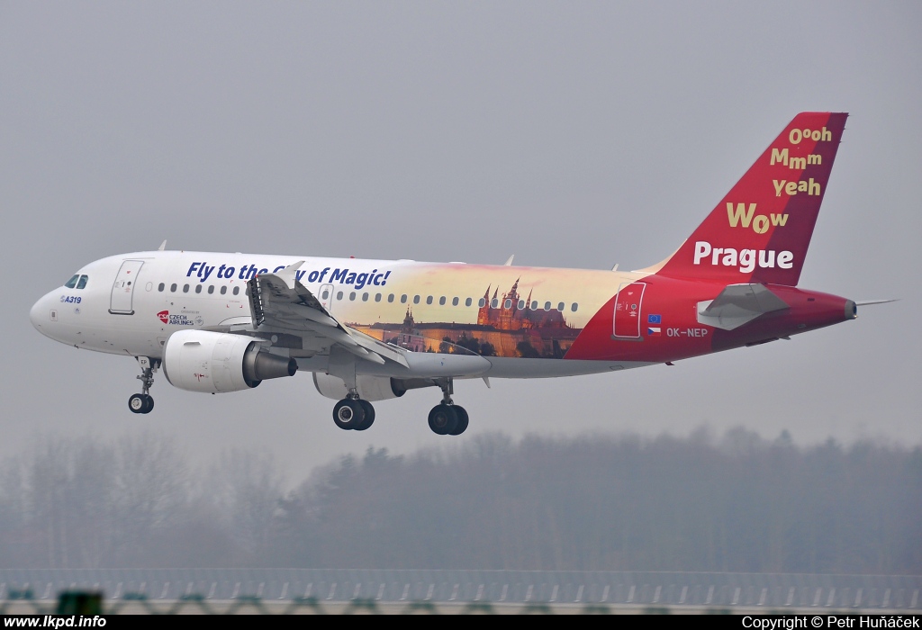 SA Czech Airlines – Airbus A319-112 OK-NEP