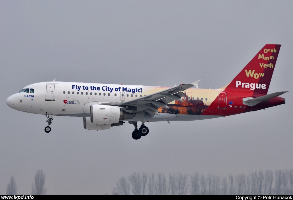 SA Czech Airlines – Airbus A319-112 OK-NEP