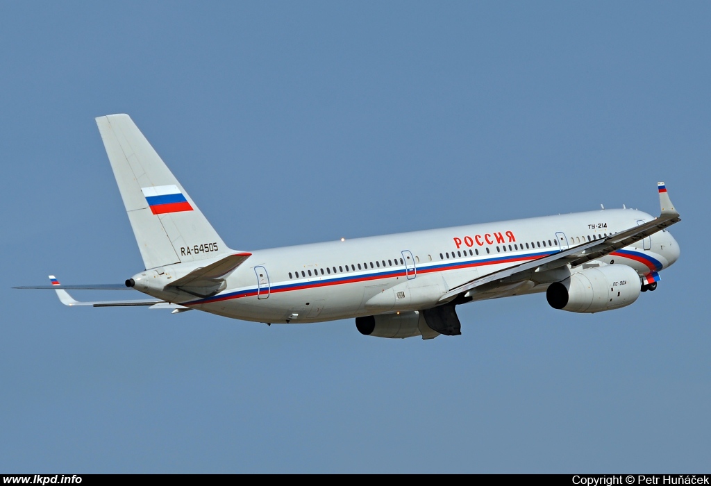 Rossia – Tupolev TU-214 RA-64505