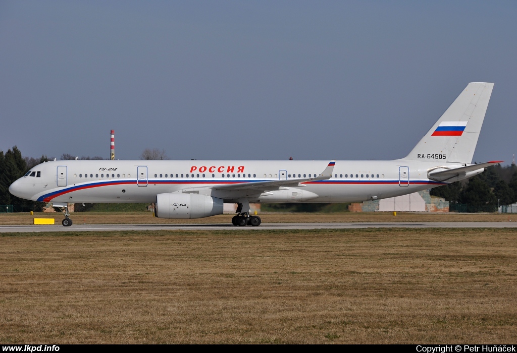 Rossia – Tupolev TU-214 RA-64505