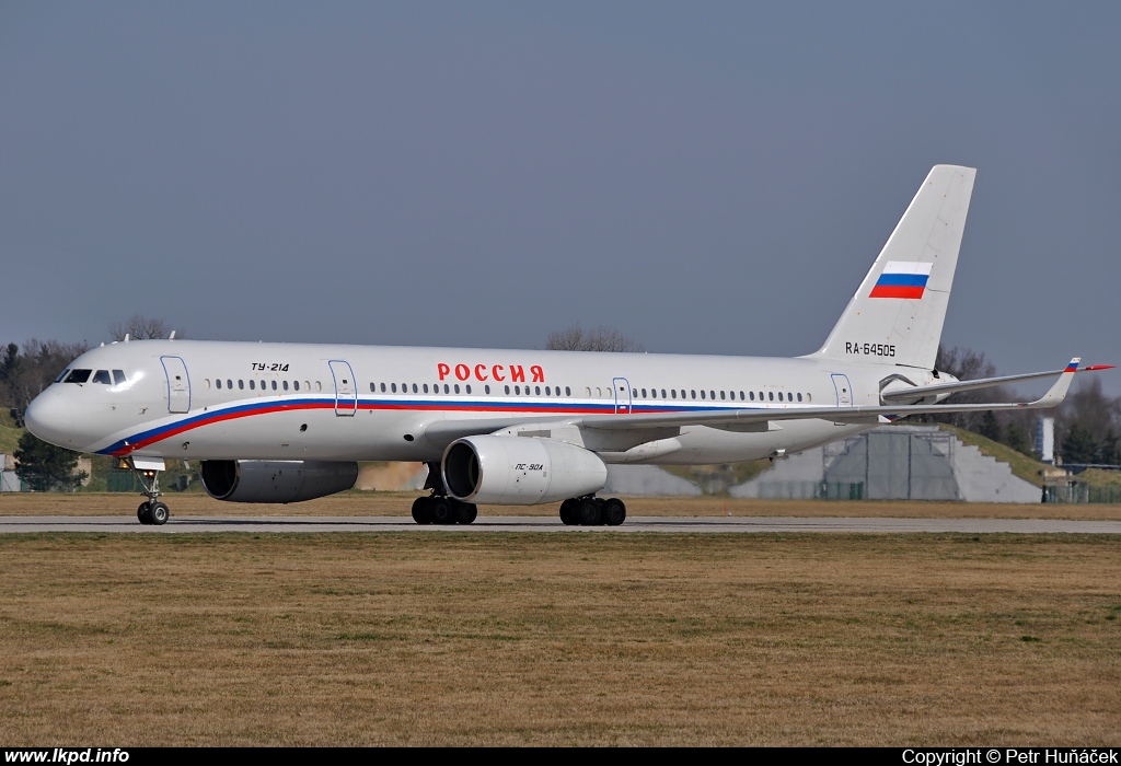 Rossia – Tupolev TU-214 RA-64505