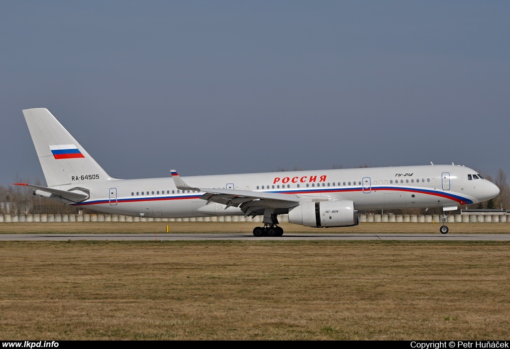 Rossia – Tupolev TU-214 RA-64505