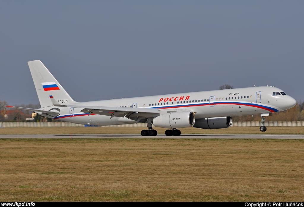 Rossia – Tupolev TU-214 RA-64505