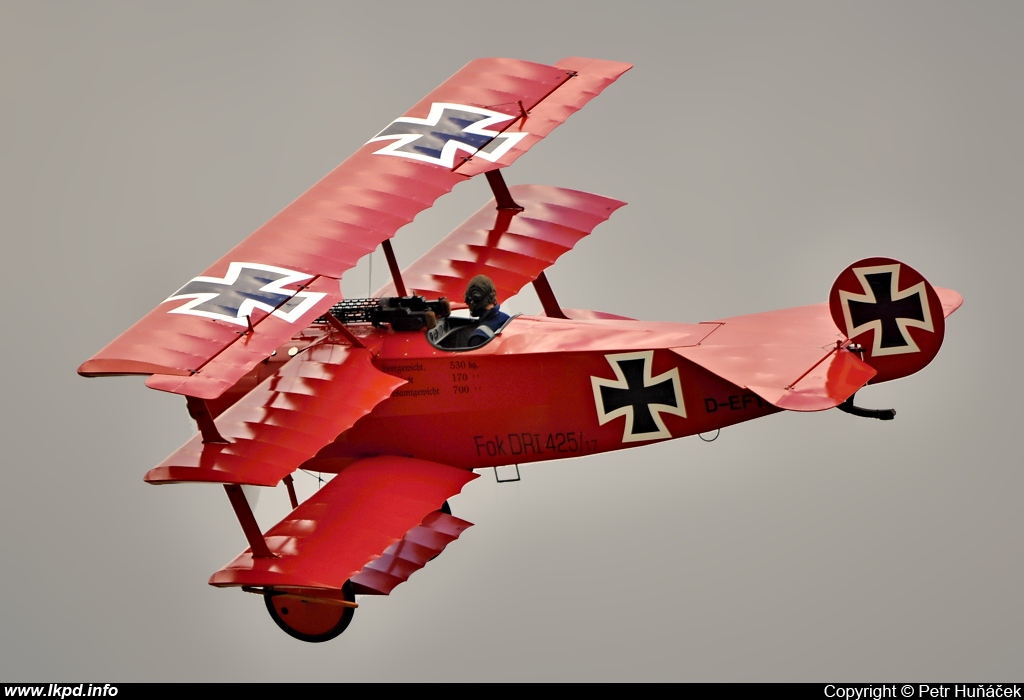 Private/Soukrom – Fokker DR-1 Dreidecker D-EFTJ