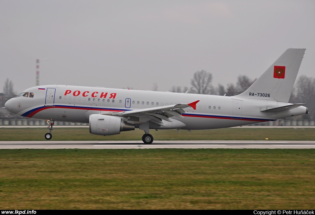 Rossia – Airbus A319-115 (CJ) RA-73026