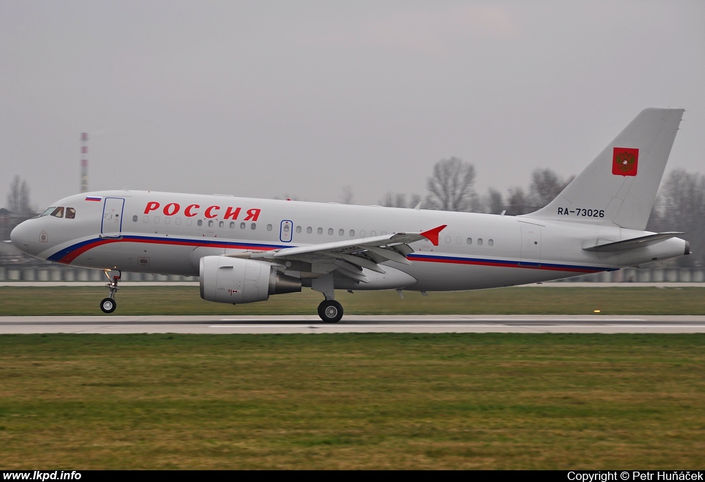 Rossia – Airbus A319-115 (CJ) RA-73026