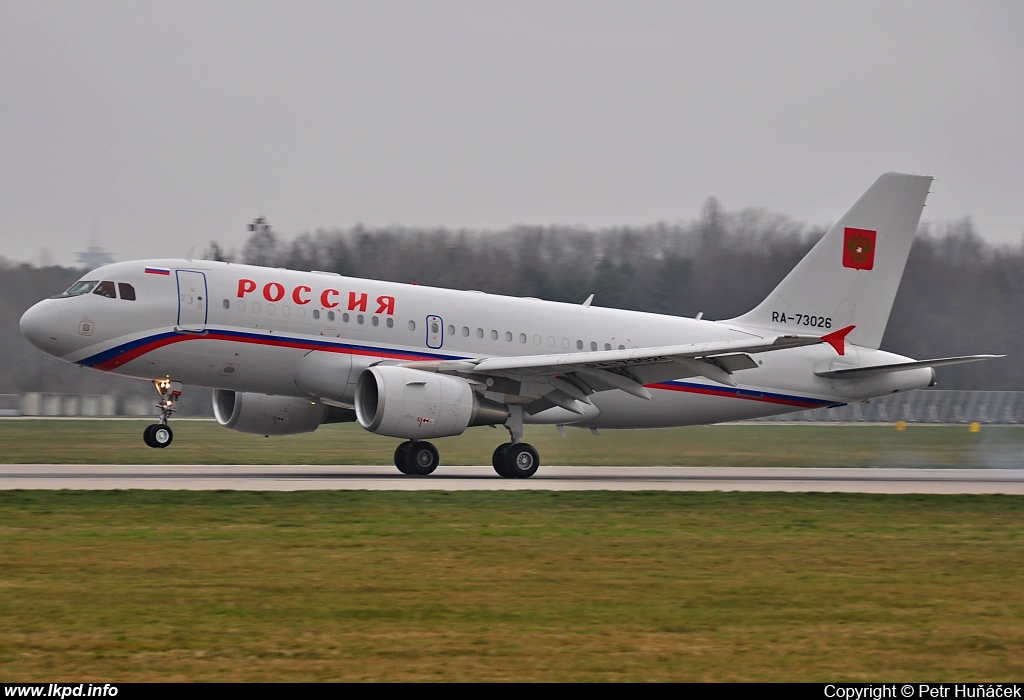 Rossia – Airbus A319-115 (CJ) RA-73026