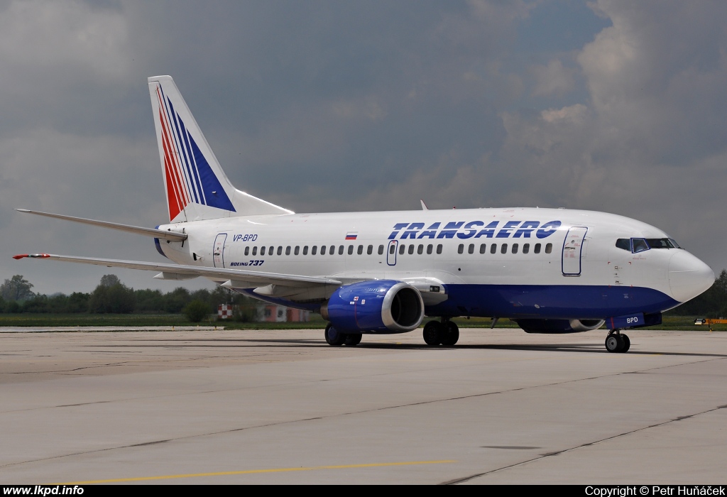 Transaero Airlines – Boeing B737-5K5 VP-BPD